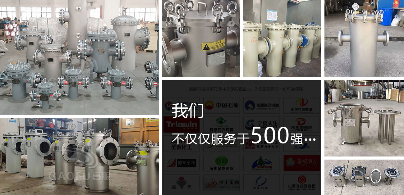 管道過(guò)濾器實(shí)景